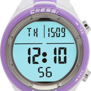 Neon Watch Computer White/Lilac - Cressi-Sub
