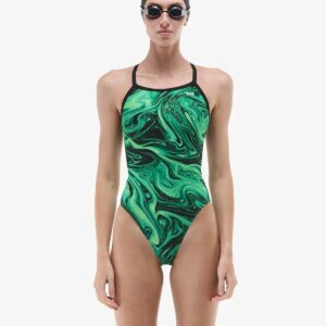 TYR Diamondfit - Durafast Elite - Olea – Green