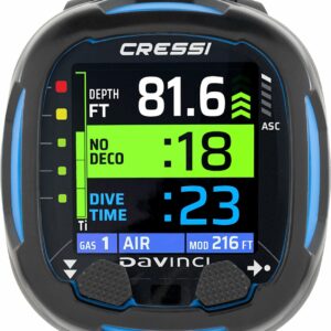 Da Vinci Diving Computer Black/Blue - Cressi-Sub