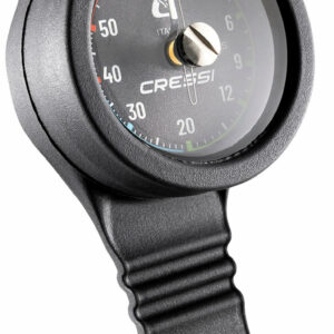Wristband Depht Gauge Black Metric - Cressi-Sub