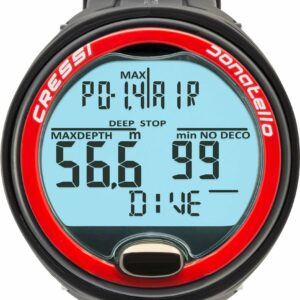 Donatello Diving Computer Black/Red - Cressi-Sub