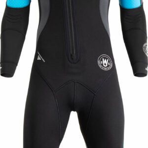 Facile Lady Monopiece Wetsuit Black/Acquam. 5Mm L/4 - Cressi-Sub
