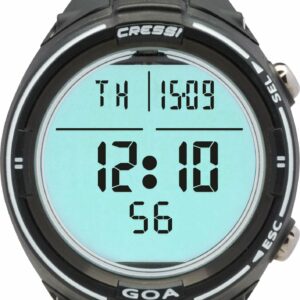 Goa Watch Computer Black/White - Cressi-Sub