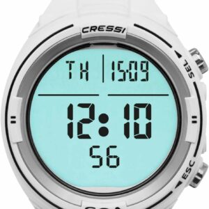 Goa Watch Computer White/Black - Cressi-Sub
