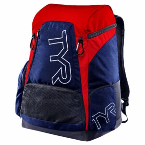TYR Alliance 45L Backpack – Navy/ Red