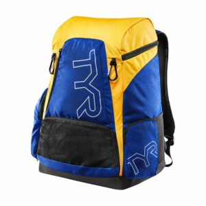 TYR Alliance 45L Backpack – Royal/Gold