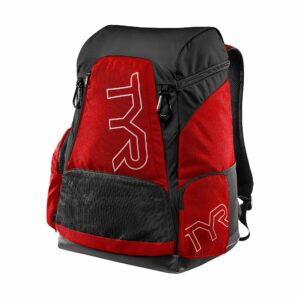 TYR Alliance 45L Backpack – Red/Black