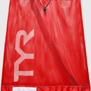 TYR 75L Mesh Equipment Bag – Red