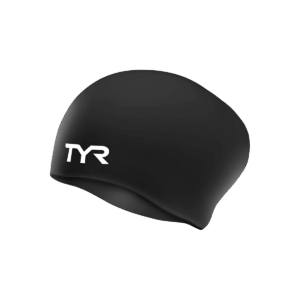 TYR Long Hair Silcon Cap – Black