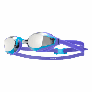 TYR Stealth X Mirrored Adult Fit – Silver/Purple
