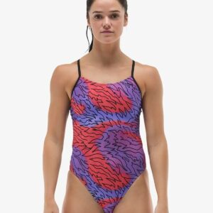 TYR Cutoutfit - Durafast Elite Hodori – Orange/Purple