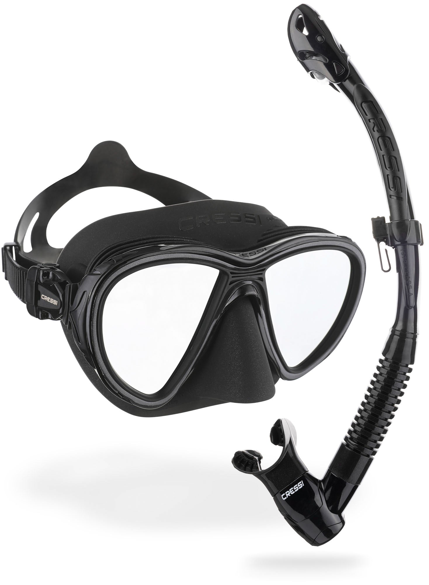 Quantum + Itaca Ultra Dry Combo Black/Black - Cressi-Sub