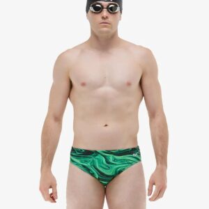 TYR Brief- Durafast Elite - Olea – Green