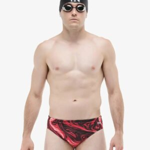 TYR Brief- Durafast Elite - Olea – Red