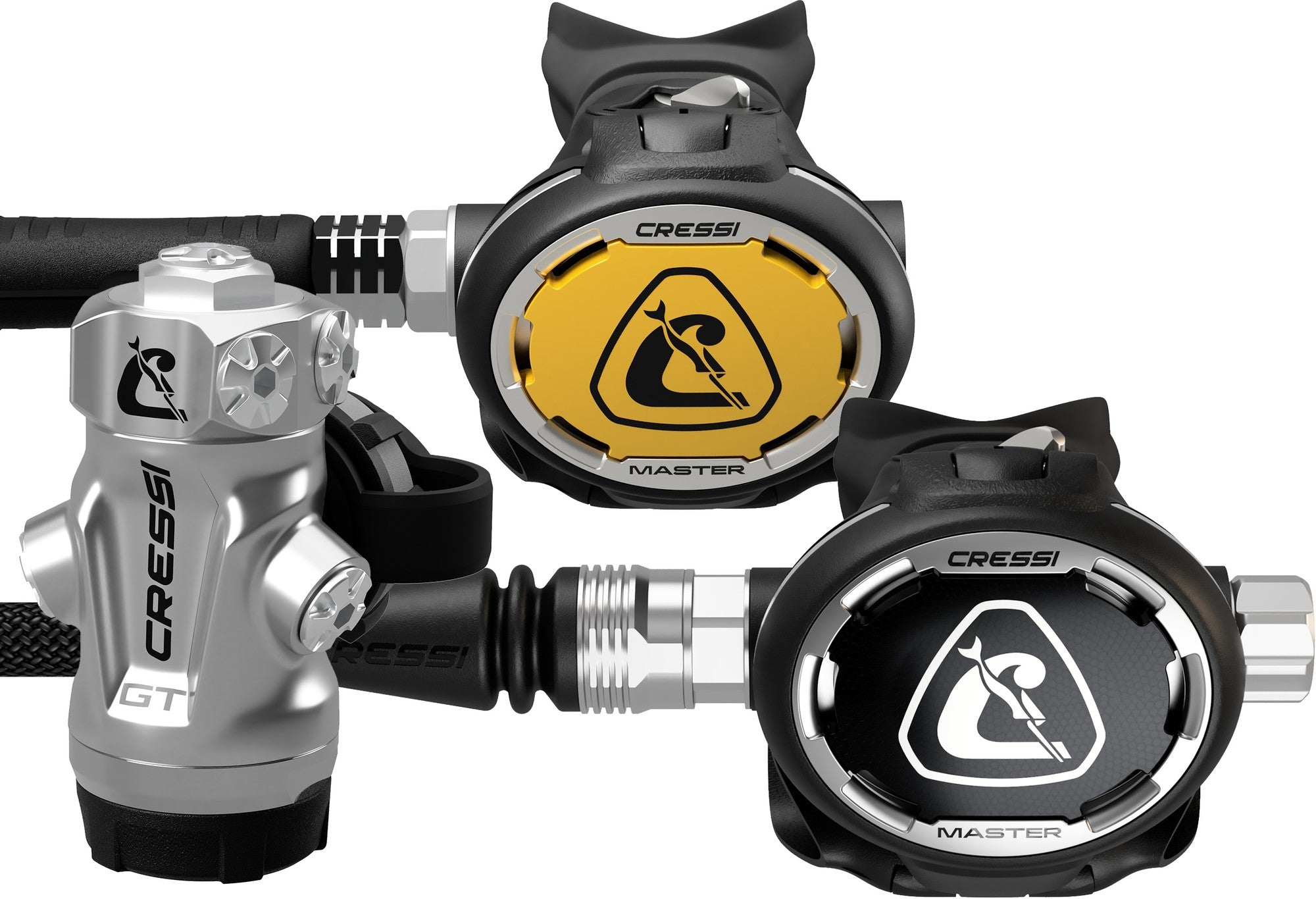 Gt Steel & Master Pro + Master Octopus Regulator Din - Cressi-Sub