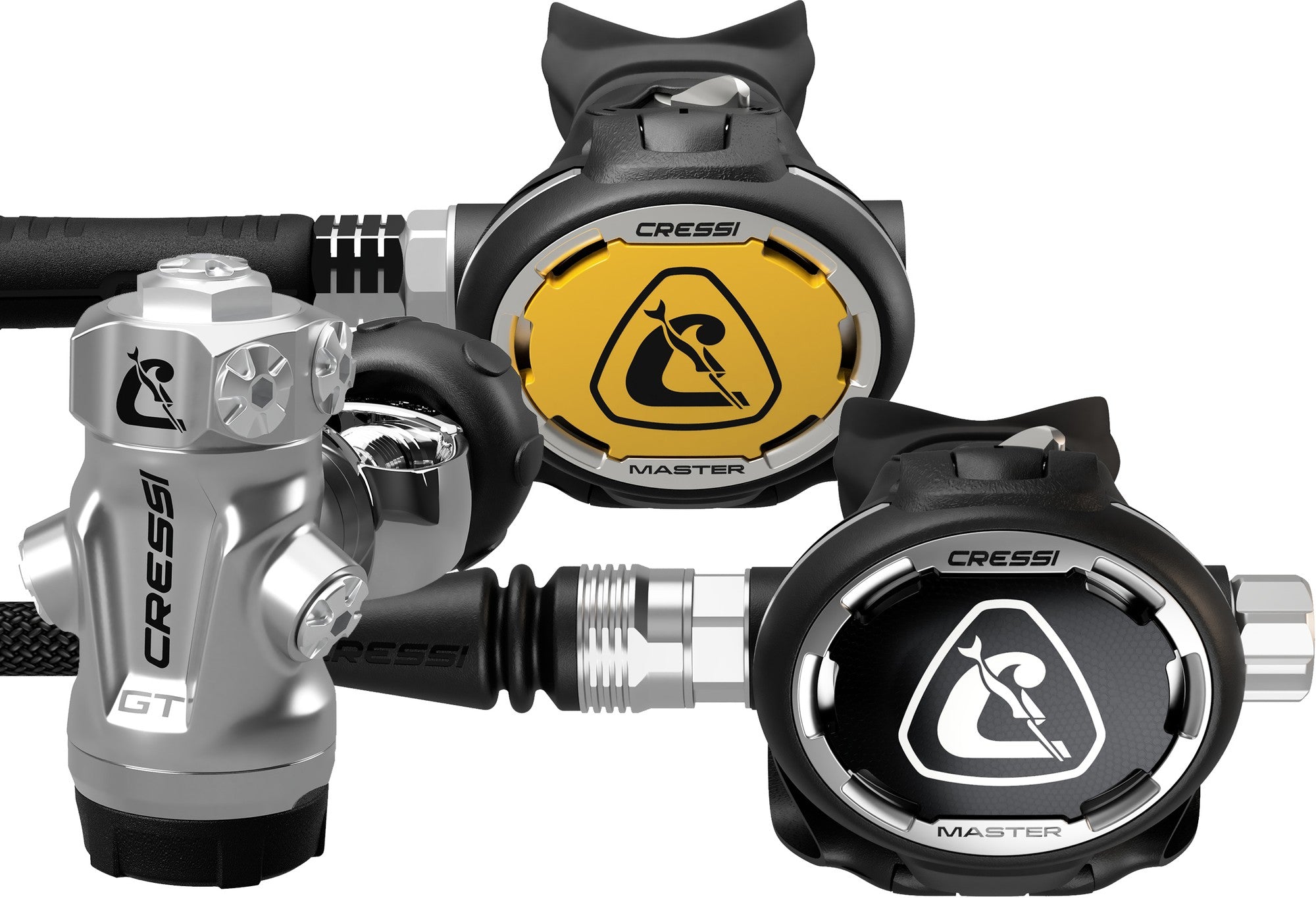 Gt Steel & Master Pro + Master Octopus Regulator Int - Cressi-Sub