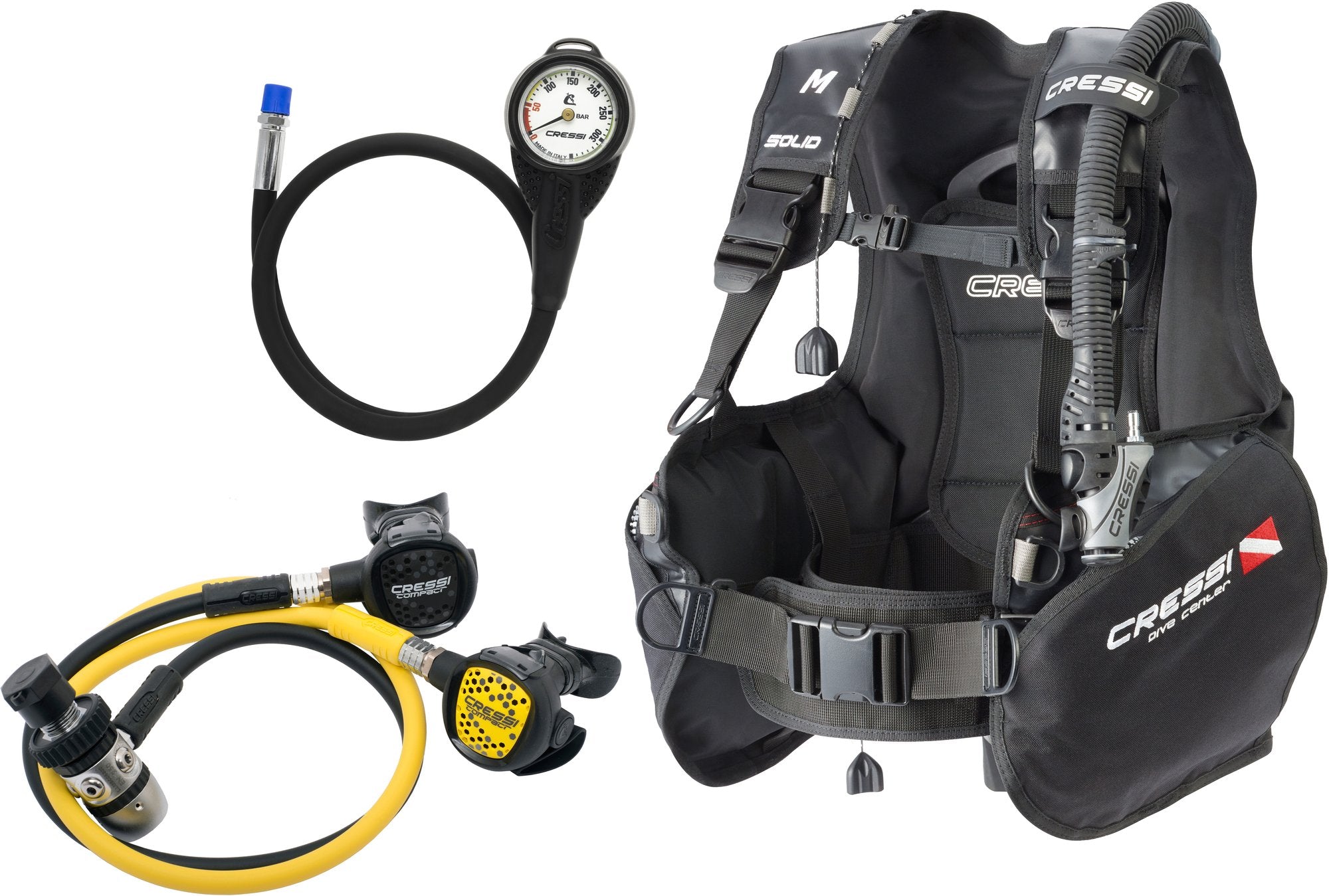 Solid Scuba Set 2Xs Din - Cressi-Sub