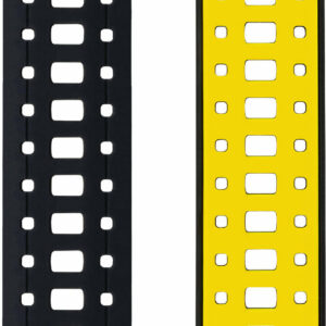 Da Vinci Silicone Wrist Strap Kit (Black/Yellow) - Cressi-Sub