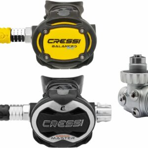 T10 Sc/Master Cromo + Mg Balanced Octopus Regulator Din 300 - Cressi-Sub