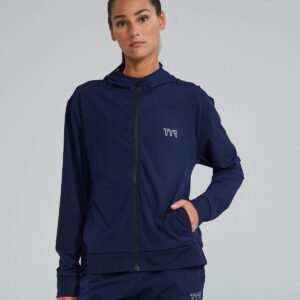 TYR Womens Tyr Tech Full Zip Hoodie – Navy