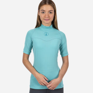 Women’s Short Sleeve Hydro-T — Pastel Turquoise (HYSW02) – Fourth Element