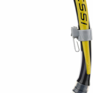 Alpha Ultra Dry Snorkel Sil. Clear/Tube Black Yellow - Cressi-Sub