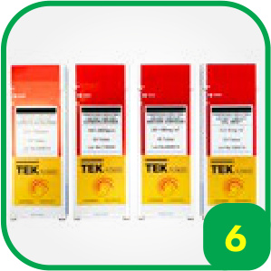 Lot de 40 tubes réactifs – CO / CO2 / huile / H2O
