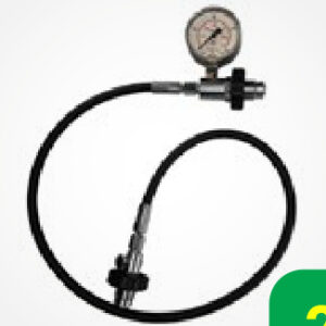 OMS – Lyre de transfert air DIN 230 / 300 bars avec manomètre