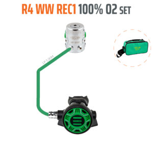 Regulator R4 WW REC1 100% O2 M26x2, stage set - EN250A > 10°C – Tecline