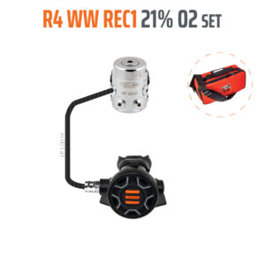 Regulator R4 WW REC1 21% O2 G5/8, stage set - EN250A > 10°C – Tecline