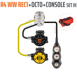 Regulator R4 WW REC1 set III with octo and 3 elements console - EN250A > 10°C – Tecline