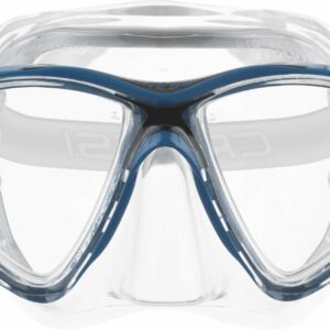 Big Eyes Evolution Mask Sil Crystal/Frame Blue Black - Cressi-Sub