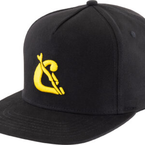 Baseball Flat Cap Black/Yellow - Cressi-Sub