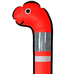 Semi closed buoy 15/180 cm Sea Snake, OPR valve - orange – Tecline
