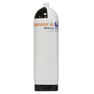 Bouteille acier CARBONDIVE 12L 300 bar - TEK0812L1