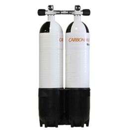 Bi Bouteille acier CARBONDIVE 6,8L 300 bar - TEK08BI72