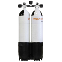 Bi Bouteille acier CARBONDIVE 6,8L 300 bar - TEK08BI72ISOL