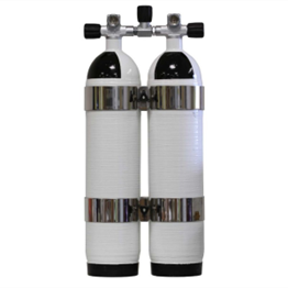 Bi Bouteille acier CARBONDIVE 6,8L 300 bar - TEK08BI73
