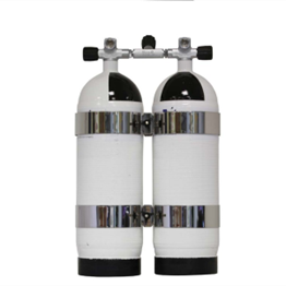 Bi Bouteille acier CARBONDIVE 10L 300 bar - TEK08BI103/S