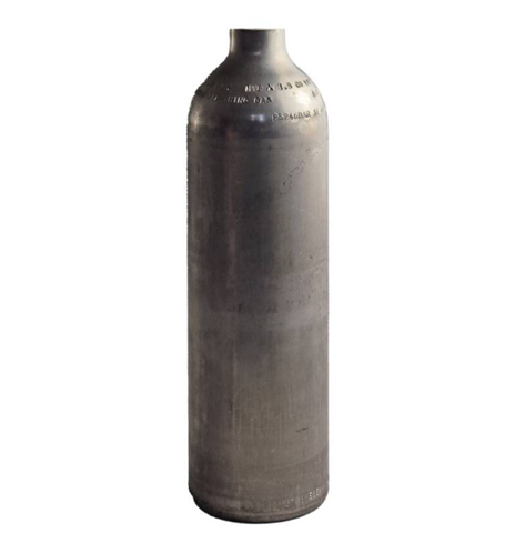 Bouteille nue alu 3L LUXFER blanche - TEKPLOLUX3LWH