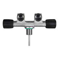 Robinet double en ligne 230 bar SCUBATEC - OMSA16310636