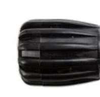 Volant de robinet S.o.S noir long - TEK18-097
