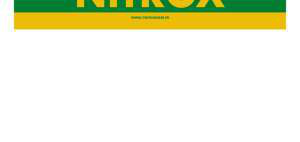 Autocollant Nitrox 38 x 9cm - ISCAUVS12