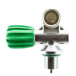 Robinet Nitrox mono 300b (volant gauche) - TEK18-030