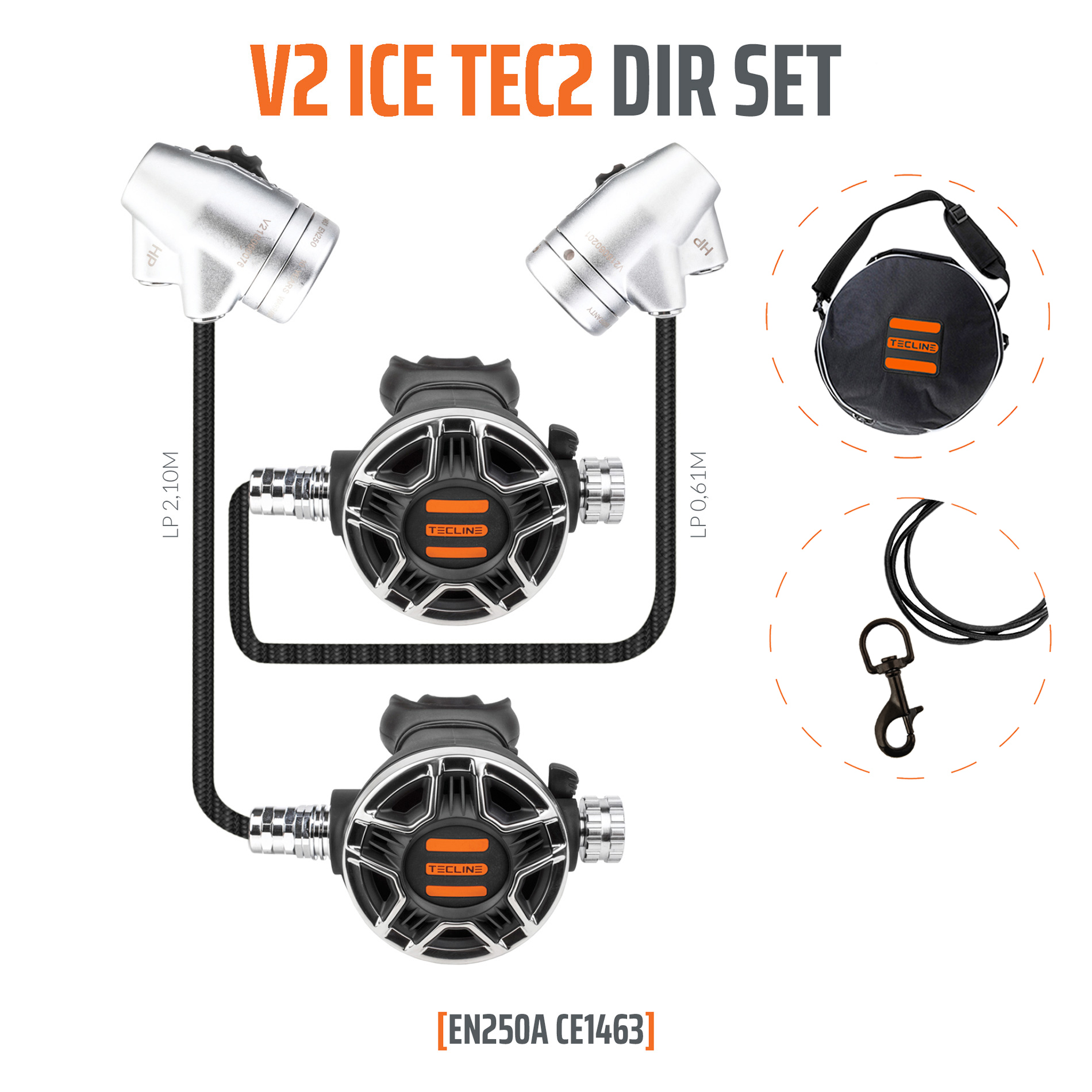 Regulator V2 ICE TEC2 DIR Set - EN250A – Tecline