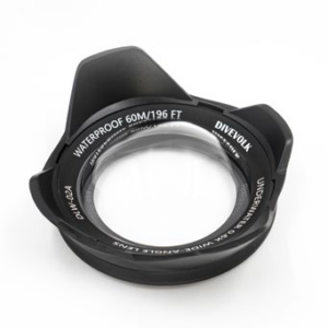 DIVEVOLK - Lentille de conversion grand angle 0.6x 67 mm
