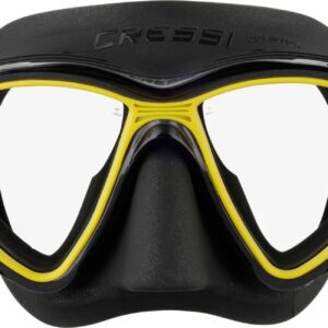 Quantum Mask Black/Yellow - Cressi-Sub