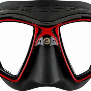 Zeus Mask Black/ Red - Cressi-Sub