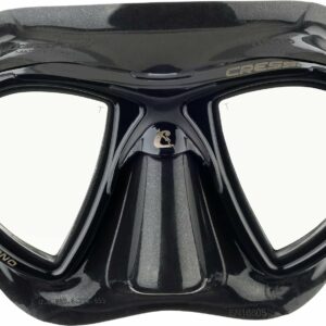 Nano Mask Sil Black/Frame Black - Cressi-Sub