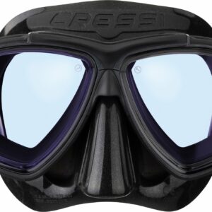 Prisma Mask Black/Black 420 Uv Yellow/Blue Lenses - Cressi-Sub